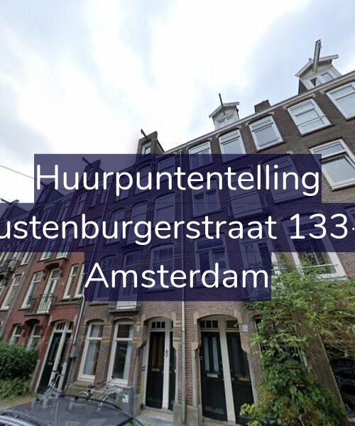 Foto gevel Huurpuntentelling voor Rustenburgerstraat 133-2, Amsterdam