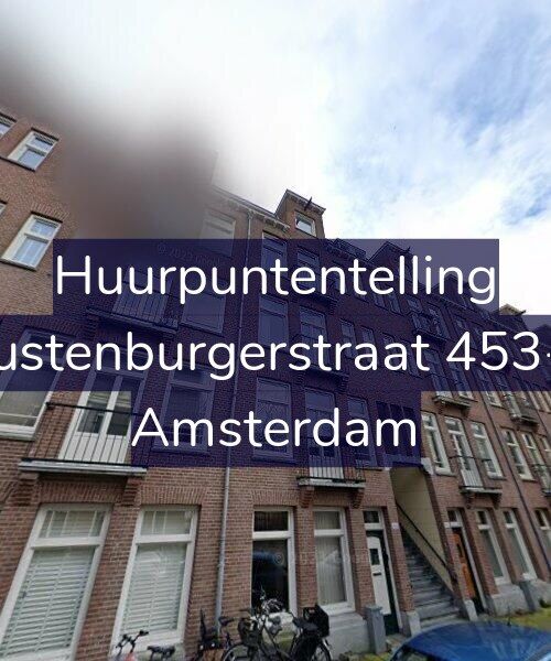Foto gevel Huurpuntentelling voor Rustenburgerstraat 453-3, Amsterdam