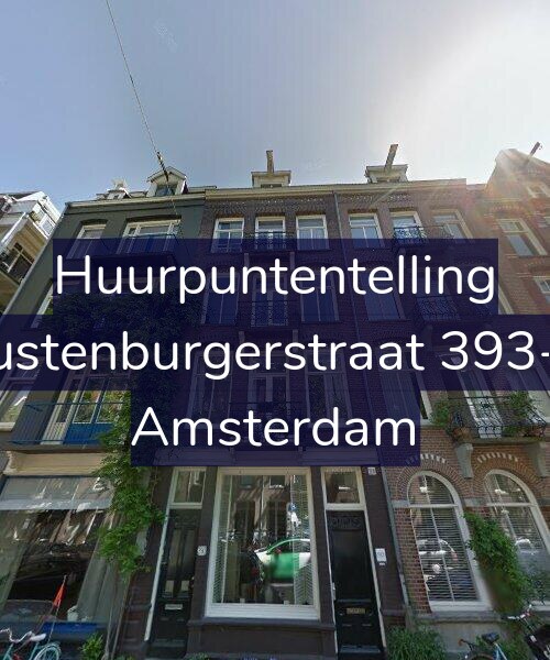 Foto gevel Huurpuntentelling voor Rustenburgerstraat 393-H, Amsterdam