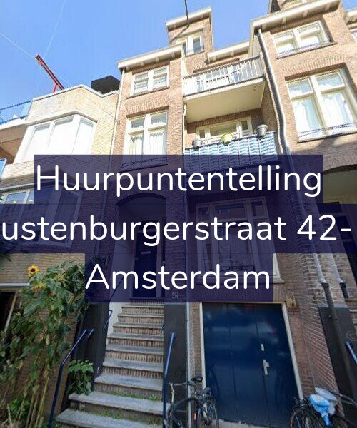 Foto gevel Huurpuntentelling voor Rustenburgerstraat 42-H, Amsterdam