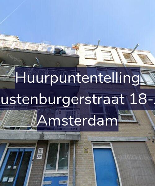 Foto gevel Huurpuntentelling voor Rustenburgerstraat 18-A, Amsterdam