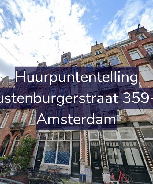 Foto gevel Huurpuntentelling voor Rustenburgerstraat 359-H, Amsterdam