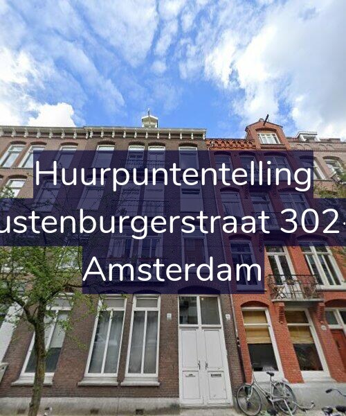 Foto gevel Huurpuntentelling voor Rustenburgerstraat 302-1, Amsterdam