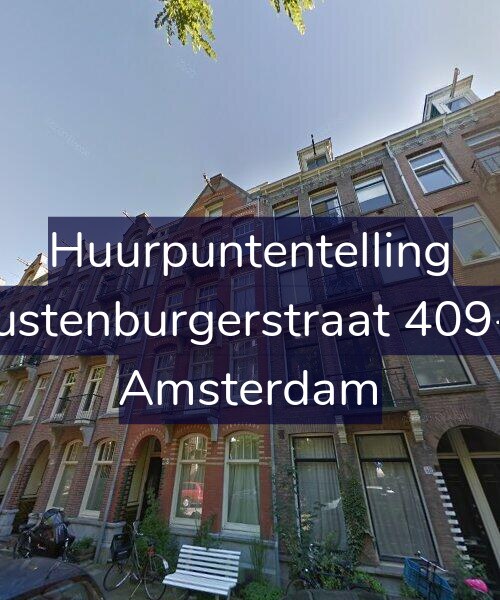 Foto gevel Huurpuntentelling voor Rustenburgerstraat 409-4, Amsterdam