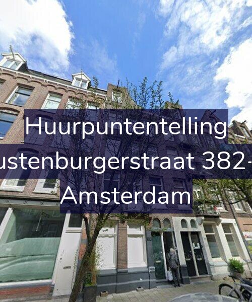 Foto gevel Huurpuntentelling voor Rustenburgerstraat 382-H, Amsterdam