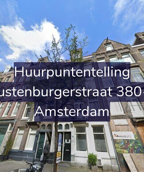Foto gevel Huurpuntentelling voor Rustenburgerstraat 380-2, Amsterdam