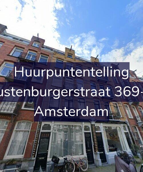 Foto gevel Huurpuntentelling voor Rustenburgerstraat 369-H, Amsterdam