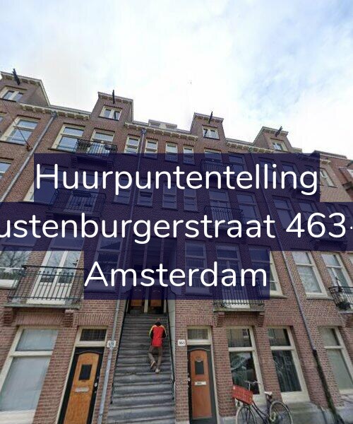 Foto gevel Huurpuntentelling voor Rustenburgerstraat 463-3, Amsterdam