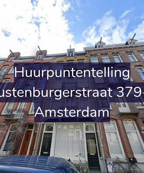 Foto gevel Huurpuntentelling voor Rustenburgerstraat 379-3, Amsterdam