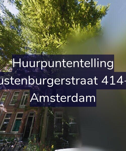 Foto gevel Huurpuntentelling voor Rustenburgerstraat 414-B, Amsterdam