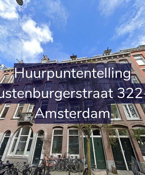 Foto gevel Huurpuntentelling voor Rustenburgerstraat 322-2, Amsterdam