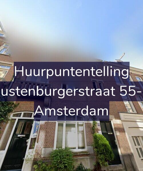 Foto gevel Huurpuntentelling voor Rustenburgerstraat 55-C, Amsterdam