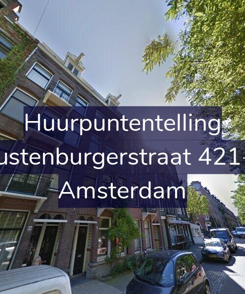 Foto gevel Huurpuntentelling voor Rustenburgerstraat 421-3, Amsterdam