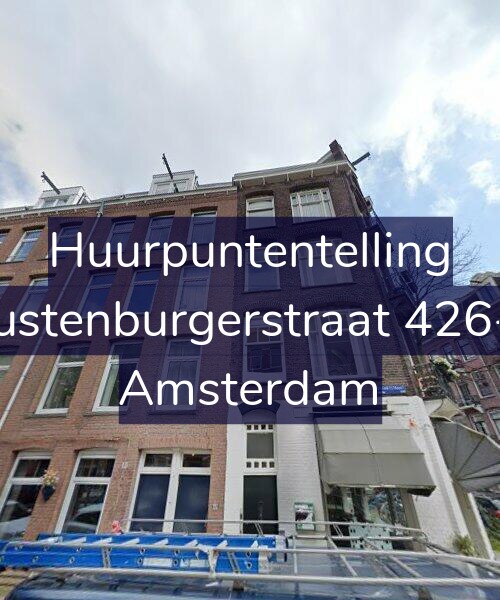 Foto gevel Huurpuntentelling voor Rustenburgerstraat 426-2, Amsterdam