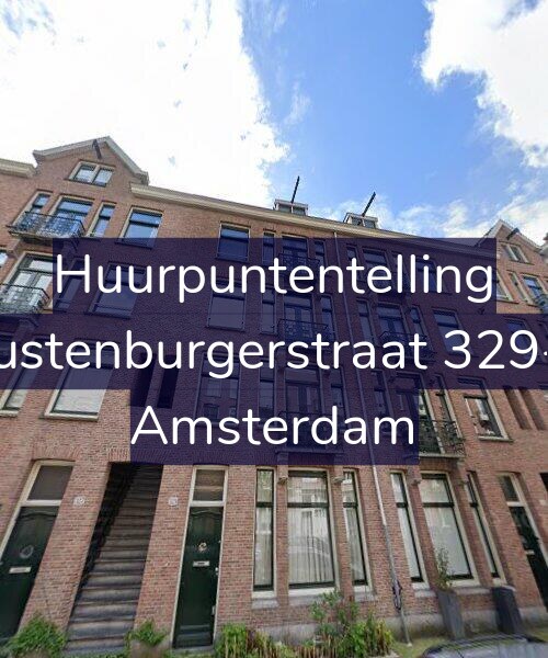 Foto gevel Huurpuntentelling voor Rustenburgerstraat 329-1, Amsterdam