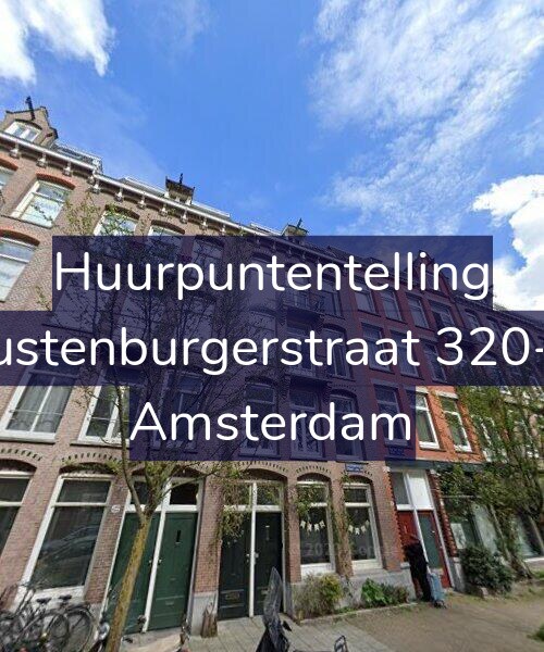 Foto gevel Huurpuntentelling voor Rustenburgerstraat 320-H, Amsterdam