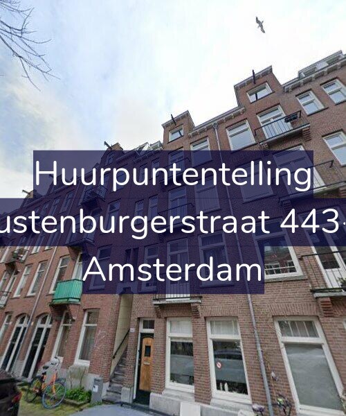 Foto gevel Huurpuntentelling voor Rustenburgerstraat 443-2, Amsterdam