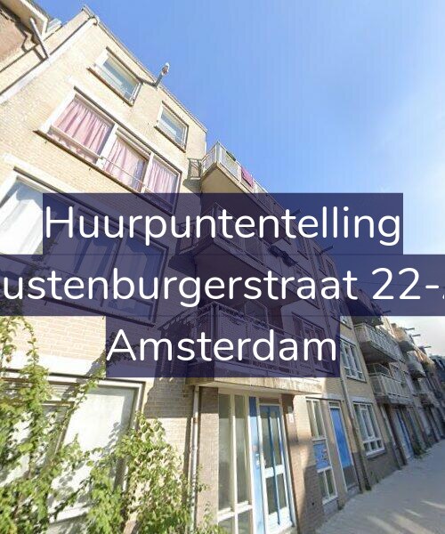 Foto gevel Huurpuntentelling voor Rustenburgerstraat 22-A, Amsterdam