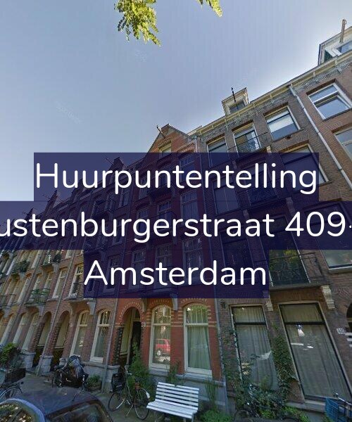 Foto gevel Huurpuntentelling voor Rustenburgerstraat 409-1, Amsterdam