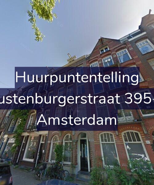 Foto gevel Huurpuntentelling voor Rustenburgerstraat 395-3, Amsterdam