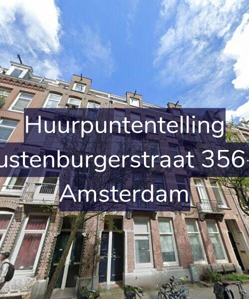 Foto gevel Huurpuntentelling voor Rustenburgerstraat 356-4, Amsterdam