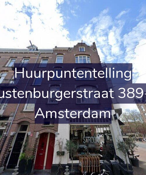 Foto gevel Huurpuntentelling voor Rustenburgerstraat 389-4, Amsterdam