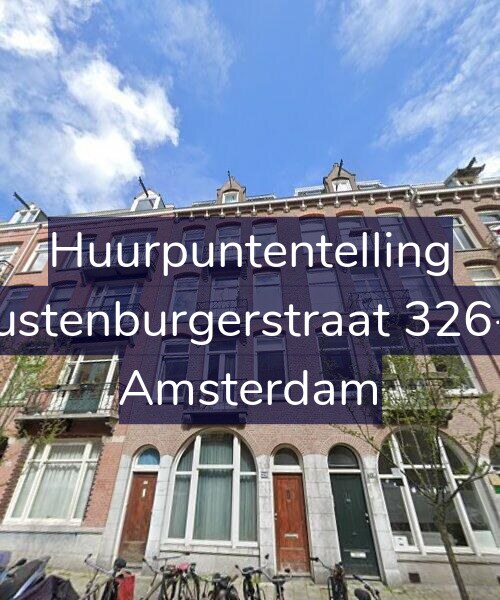 Foto gevel Huurpuntentelling voor Rustenburgerstraat 326-3, Amsterdam