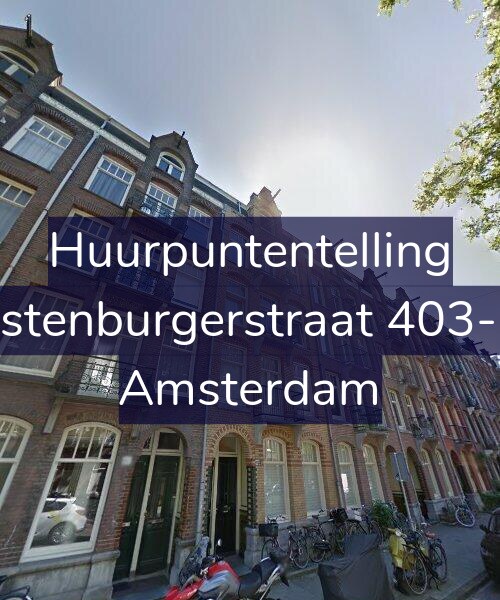 Foto gevel Huurpuntentelling voor Rustenburgerstraat 403-4B, Amsterdam