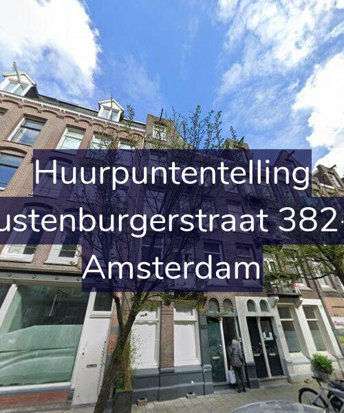 Foto gevel Huurpuntentelling voor Rustenburgerstraat 382-1, Amsterdam