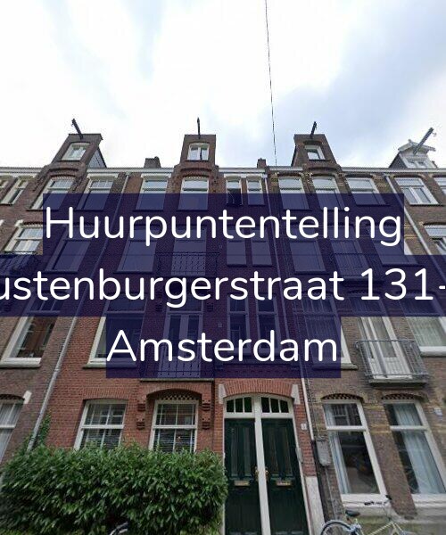 Foto gevel Huurpuntentelling voor Rustenburgerstraat 131-H, Amsterdam