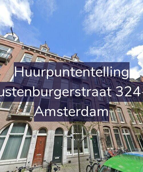 Foto gevel Huurpuntentelling voor Rustenburgerstraat 324-2, Amsterdam