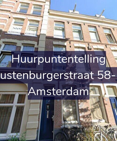 Foto gevel Huurpuntentelling voor Rustenburgerstraat 58-H, Amsterdam