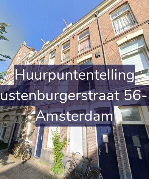 Foto gevel Huurpuntentelling voor Rustenburgerstraat 56-H, Amsterdam