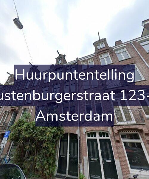 Foto gevel Huurpuntentelling voor Rustenburgerstraat 123-H, Amsterdam