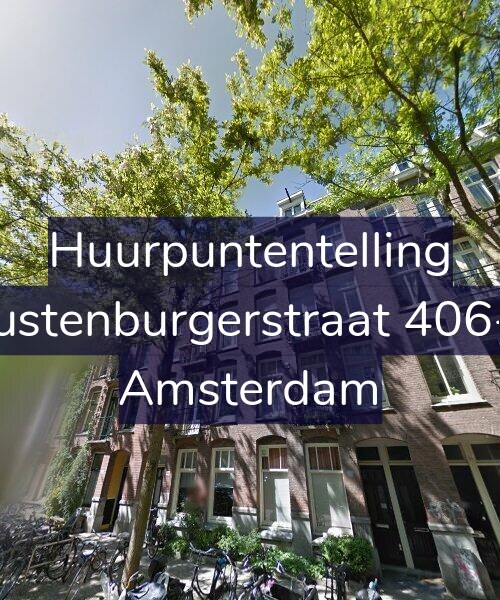 Foto gevel Huurpuntentelling voor Rustenburgerstraat 406-4, Amsterdam