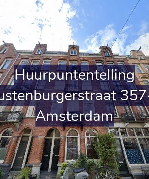 Foto gevel Huurpuntentelling voor Rustenburgerstraat 357-3, Amsterdam