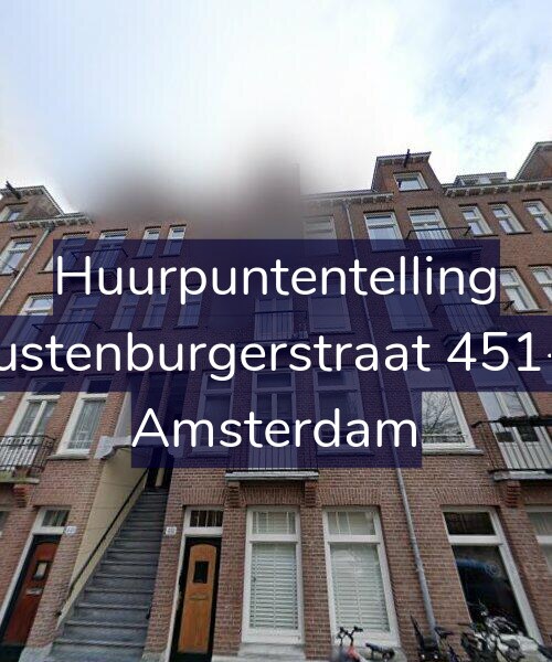 Foto gevel Huurpuntentelling voor Rustenburgerstraat 451-3, Amsterdam
