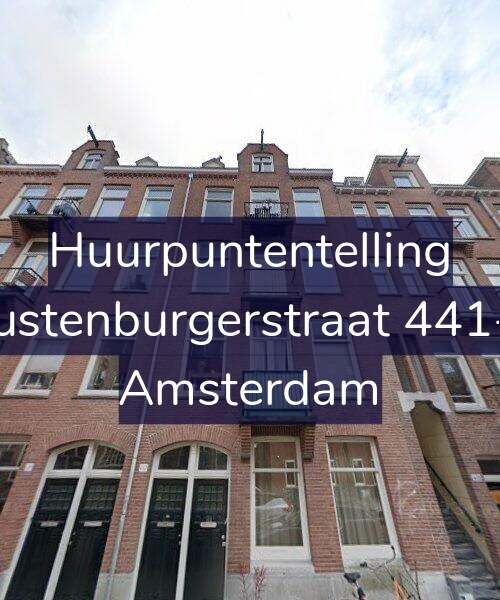 Foto gevel Huurpuntentelling voor Rustenburgerstraat 441-1, Amsterdam