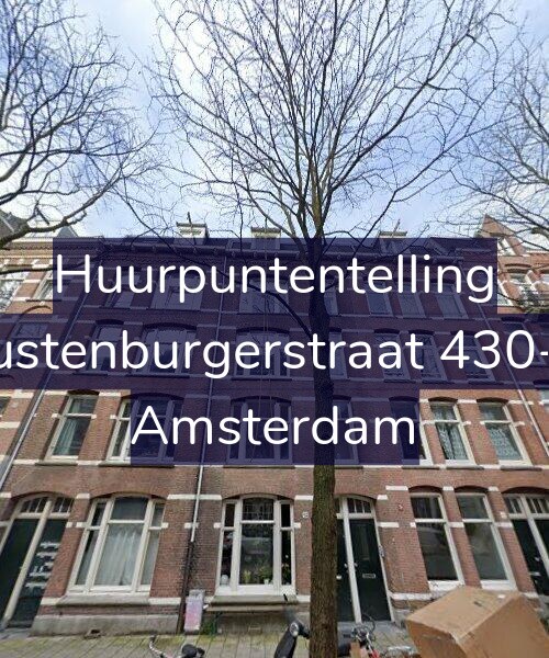 Foto gevel Huurpuntentelling voor Rustenburgerstraat 430-H, Amsterdam