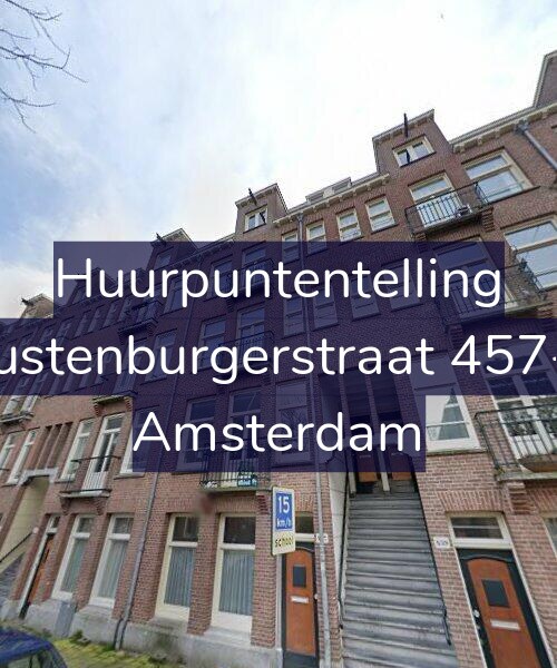 Foto gevel Huurpuntentelling voor Rustenburgerstraat 457-3, Amsterdam