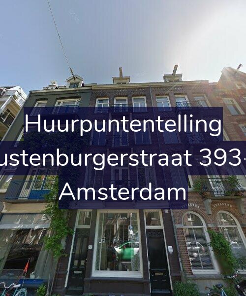 Foto gevel Huurpuntentelling voor Rustenburgerstraat 393-1, Amsterdam