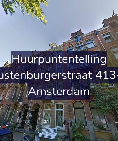Foto gevel Huurpuntentelling voor Rustenburgerstraat 413-2, Amsterdam