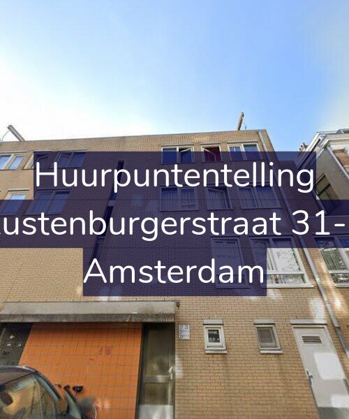 Foto gevel Huurpuntentelling voor Rustenburgerstraat 31-C, Amsterdam