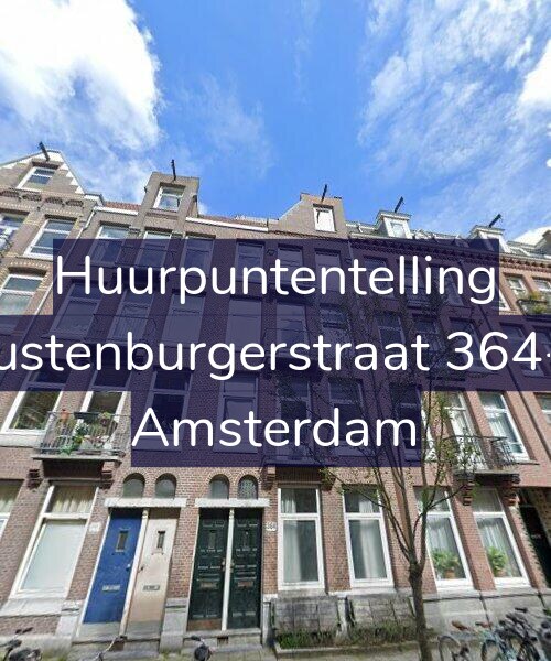 Foto gevel Huurpuntentelling voor Rustenburgerstraat 364-3, Amsterdam