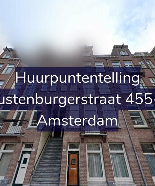 Foto gevel Huurpuntentelling voor Rustenburgerstraat 455-1, Amsterdam