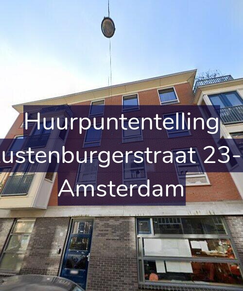 Foto gevel Huurpuntentelling voor Rustenburgerstraat 23-B, Amsterdam