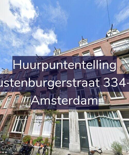 Foto gevel Huurpuntentelling voor Rustenburgerstraat 334-H, Amsterdam