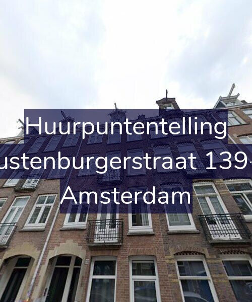 Foto gevel Huurpuntentelling voor Rustenburgerstraat 139-2, Amsterdam
