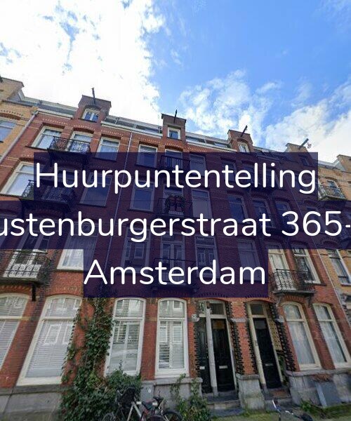 Foto gevel Huurpuntentelling voor Rustenburgerstraat 365-H, Amsterdam
