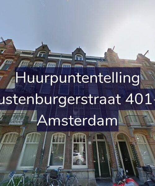 Foto gevel Huurpuntentelling voor Rustenburgerstraat 401-2, Amsterdam